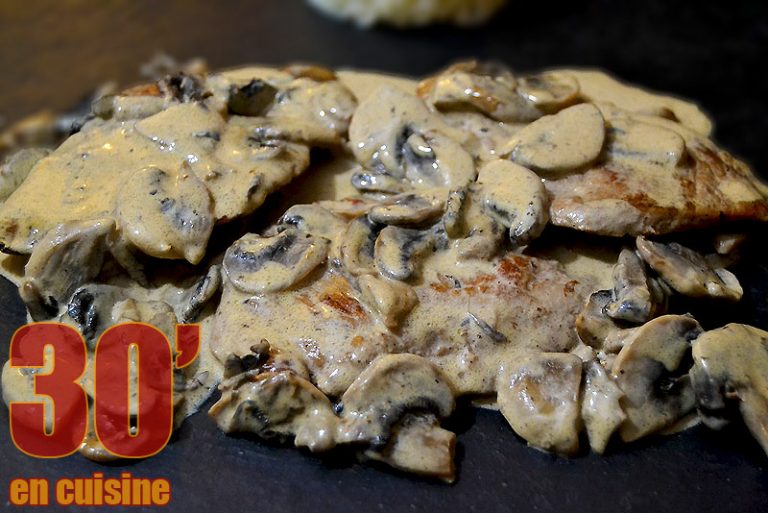 Escalope De Veau à La Crème Et Aux Champignons Escalopes de veau à la crème et aux champignons | 30 minutes en cuisine