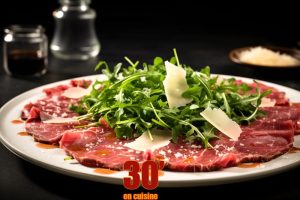 Carpaccio de boeuf