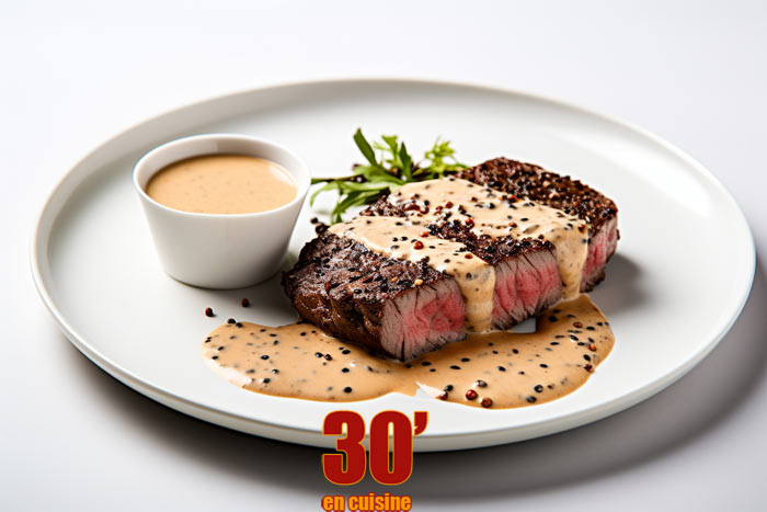 Steak au poivre